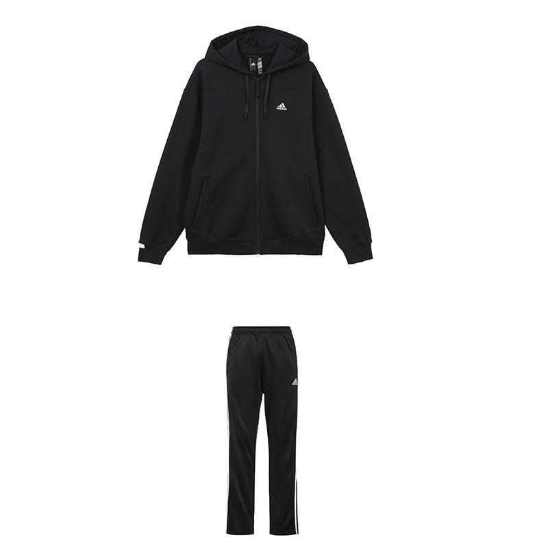 Adidas Hooded Zip Jacket Vintage Striped Straight Leg Pants Casual Sports Suit Unisex Suit Black IV7607+TR30PR-BW M
Adidas Hooded Zip Jacket Vintage Striped Straight Leg Pants Casual Sports Suit Unisex Suit Black IV7607+TR30PR-BW M