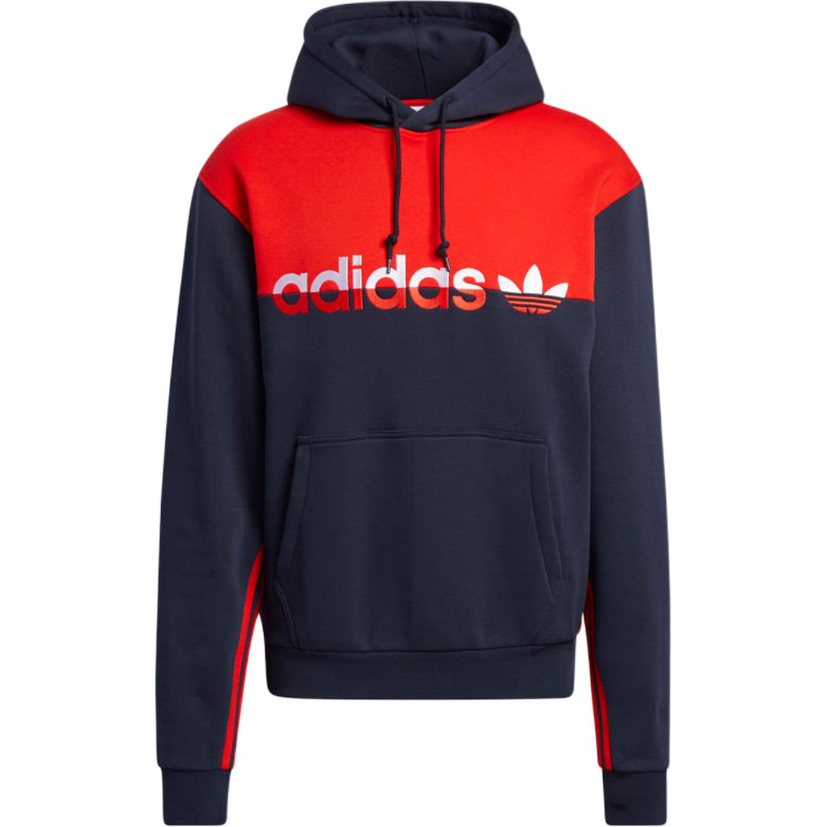Adidas Originals Trefoil Color-Block Logo Толстовка с капюшоном и карманом кенгуру Мужские топы H31273 XS
Adidas Originals Trefoil Color-Block Logo Толстовка с капюшоном и карманом кенгуру Мужские топы H31273 XS