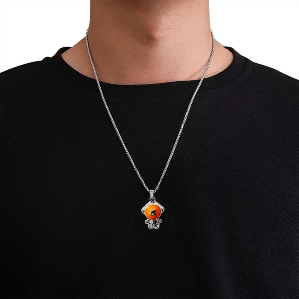 Astronaut Necklace Silver Color Clavicle Chain Korean Style Necklace Mathematical Symbol Necklace
Astronaut Necklace Silver Color Clavicle Chain Korean Style Necklace Mathematical Symbol Necklace