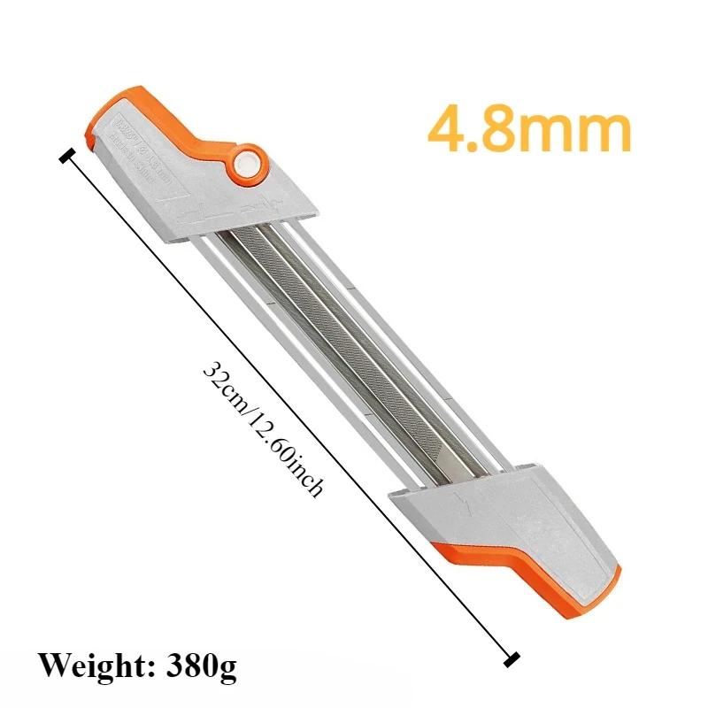 Manual Chainsaw Sharpener 2in1 Grinding Tool Fits 4.0/4.8mm Chain File with Whetstone
Manual Chainsaw Sharpener 2in1 Grinding Tool Fits 4.0/4.8mm Chain File with Whetstone