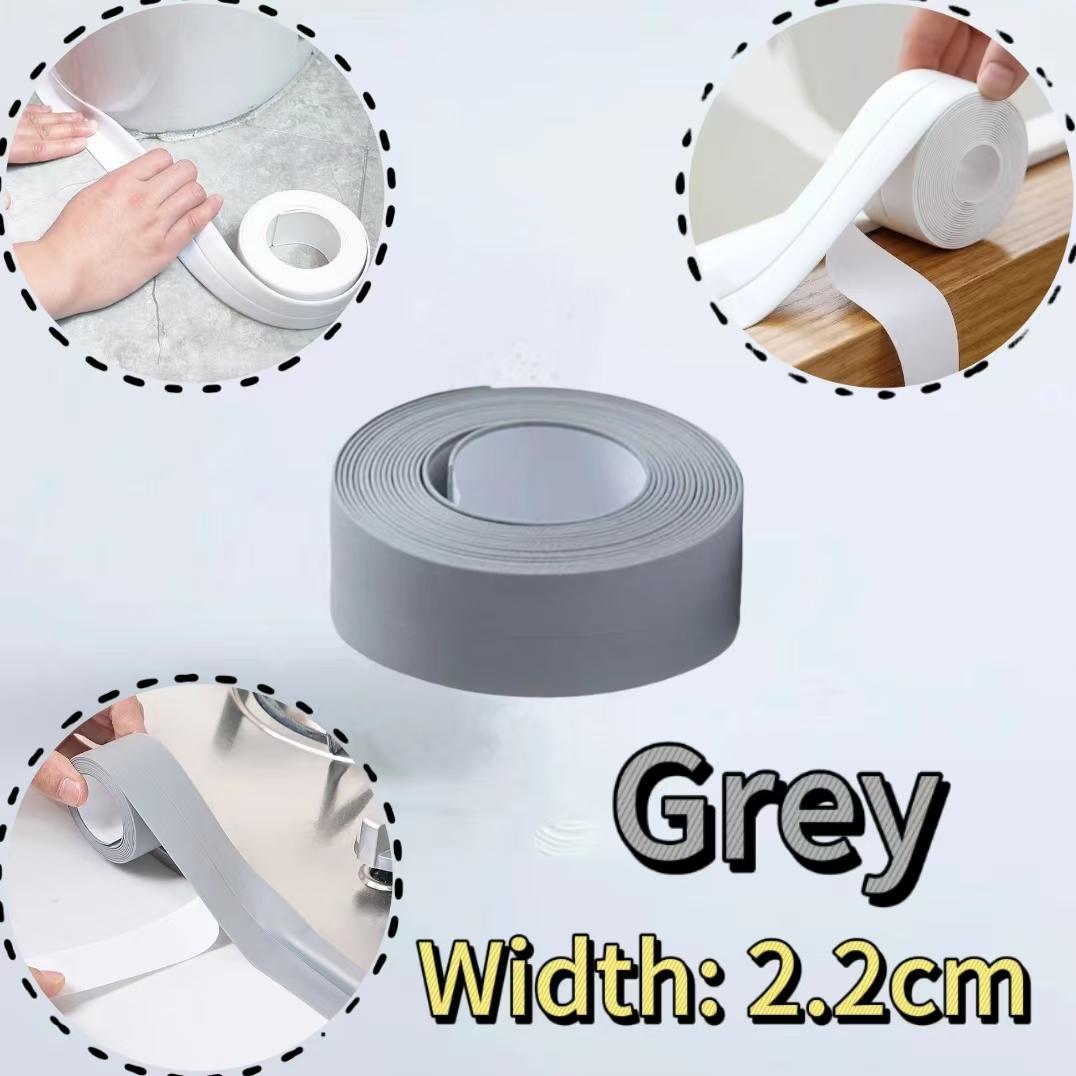 Easy-Apply Waterproof PVC Sealing Tape - Transparent, Anti-Mildew Caulk Strip for Kitchen & Bathroom Sinks, Toilets, and Bath 2.2cmx1m
Easy-Apply Waterproof PVC Sealing Tape - Transparent, Anti-Mildew Caulk Strip for Kitchen & Bathroom Sinks, Toilets, and Bath 2.2cmx1m