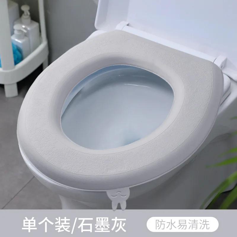 Чохол для сидіння унітазу, який можна мити, водонепроникна наклейка, піна, кришка кришки унітазу, портативні силіконові кришки для туалетних чашок, аксесуари для ванної кімнати сірий
Чохол для сидіння унітазу, який можна мити, водонепроникна наклейка, піна, кришка кришки унітазу, портативні силіконові кришки для туалетних чашок, аксесуари для ванної кімнати сірий