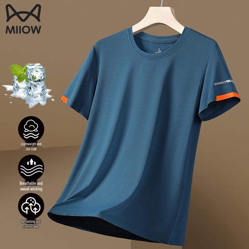 MiiOW Men s Ice Silk Quick Dry T-Shirt 4XL
MiiOW Men s Ice Silk Quick Dry T-Shirt 4XL