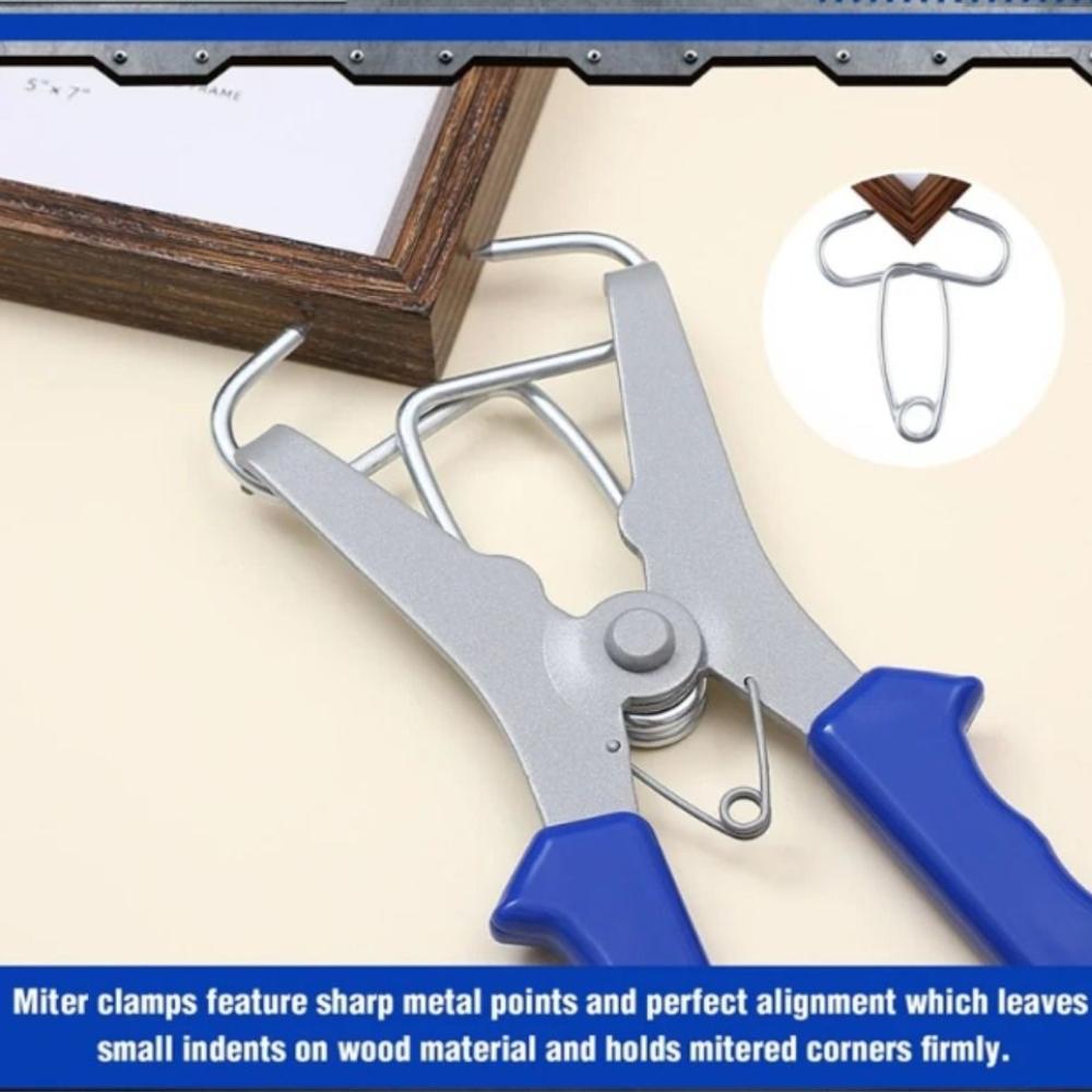 Miter Clamps Miter Spring Pliers Composite Miter Corners Miter Spring Clamps Wood Trim Spring clamp combination set
Miter Clamps Miter Spring Pliers Composite Miter Corners Miter Spring Clamps Wood Trim Spring clamp combination set