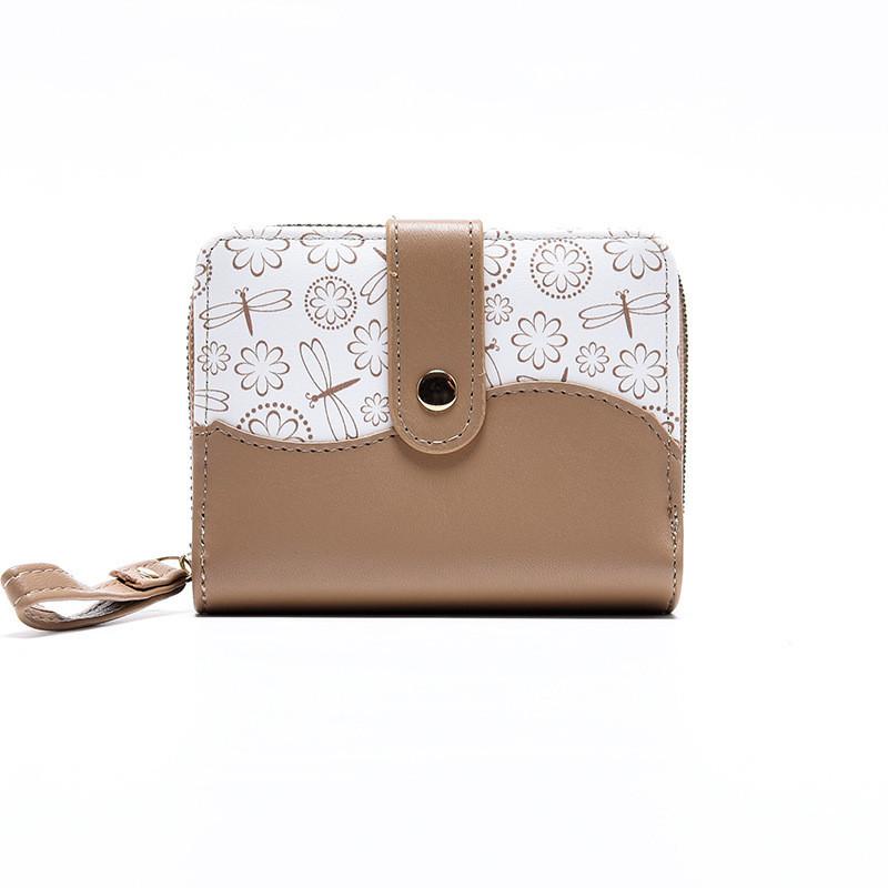 Stylish Ladies Short Wallet With Floral Pattern And Anti-theft Function хакі
Stylish Ladies Short Wallet With Floral Pattern And Anti-theft Function хакі