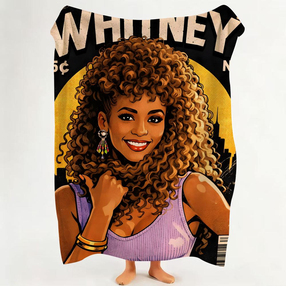 Music W Whitney H Houston Throw Flannel Throw Blanket Suitable for Sofa Living Room Bedroom 75cmx90cm
Music W Whitney H Houston Throw Flannel Throw Blanket Suitable for Sofa Living Room Bedroom 75cmx90cm