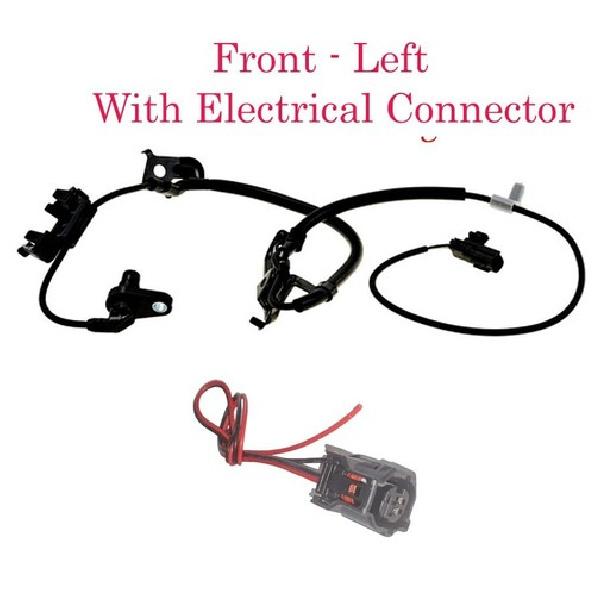 ABS Wheel Speed Sensor & Connector Front Left Fits Sienna 2011- 2.7L 3.5L
ABS Wheel Speed Sensor & Connector Front Left Fits Sienna 2011- 2.7L 3.5L