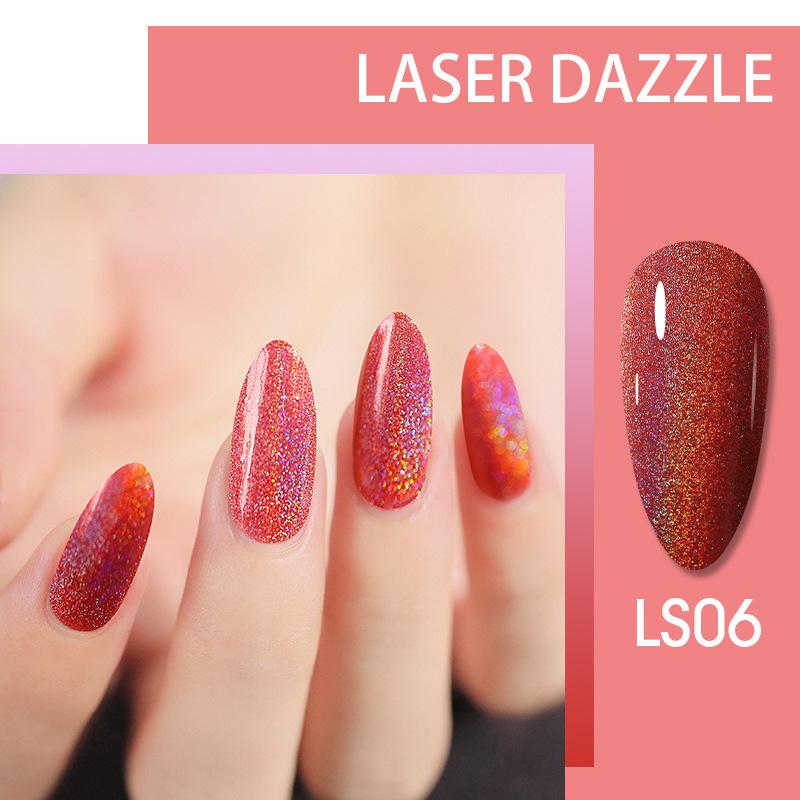 Гламурний лак для нігтів з райдужним глітером, Швидковисихаючий, Довгостійкий, Райдужний лазерний ефект LS06
Гламурний лак для нігтів з райдужним глітером, Швидковисихаючий, Довгостійкий, Райдужний лазерний ефект LS06