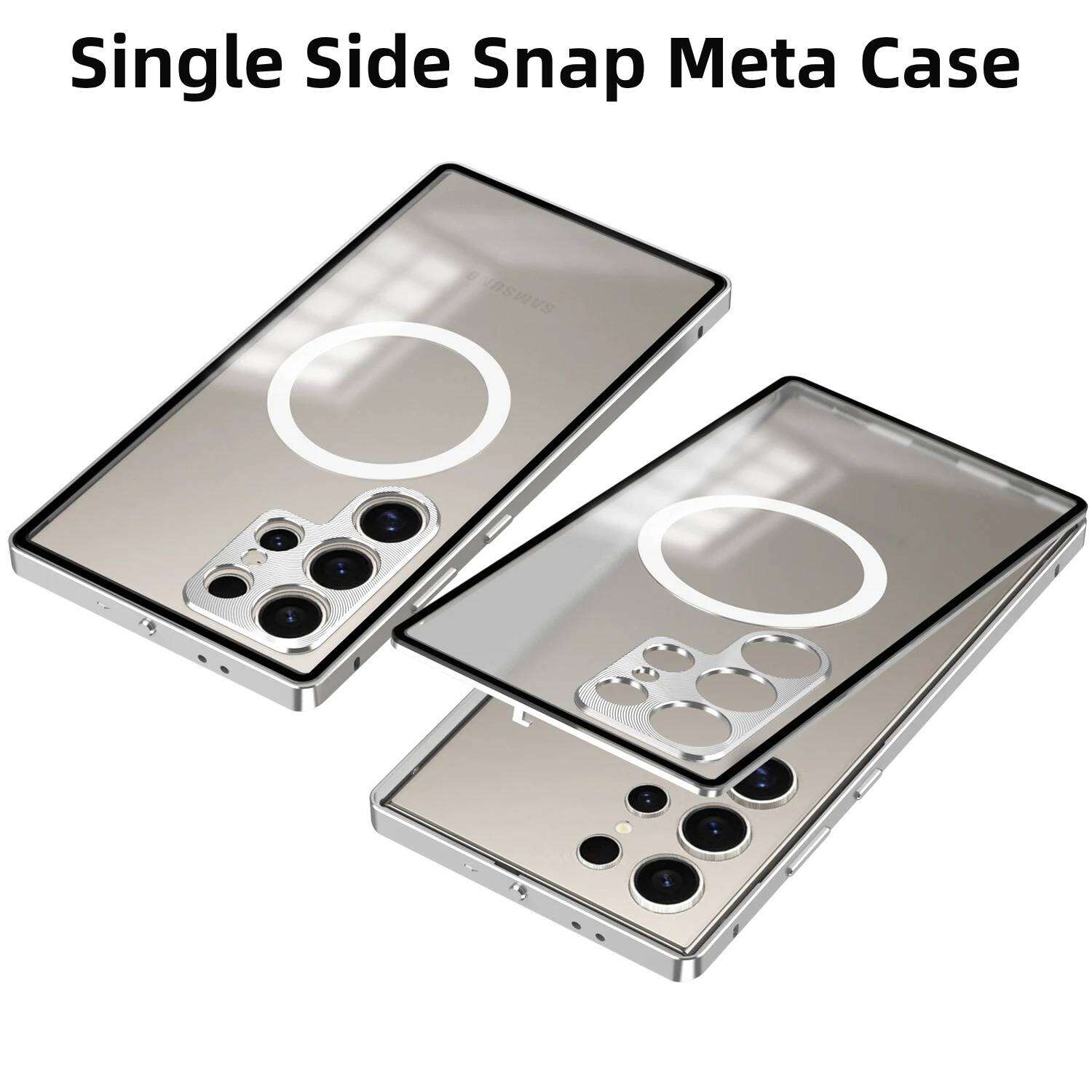 Магнитный чехол для Samsung Galaxy S25 Ultra S24 S23 Plus S25+ S24+ Magsafe Металлическая пружина Алюминиевый сплав Защита объектива Матовая задняя панель Бамперы для телефона Galaxy S23 серебряный
Магнитный чехол для Samsung Galaxy S25 Ultra S24 S23 Plus S25+ S24+ Magsafe Металлическая пружина Алюминиевый сплав Защита объектива Матовая задняя панель Бамперы для телефона Galaxy S23 серебряный