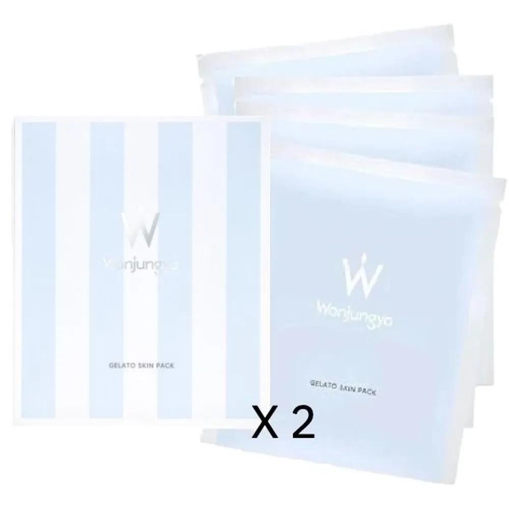wonjungyo Gelato Skin Pack 2 Boxes Square Cooling Refreshing Nayeon Recommended Item
wonjungyo Gelato Skin Pack 2 Boxes Square Cooling Refreshing Nayeon Recommended Item