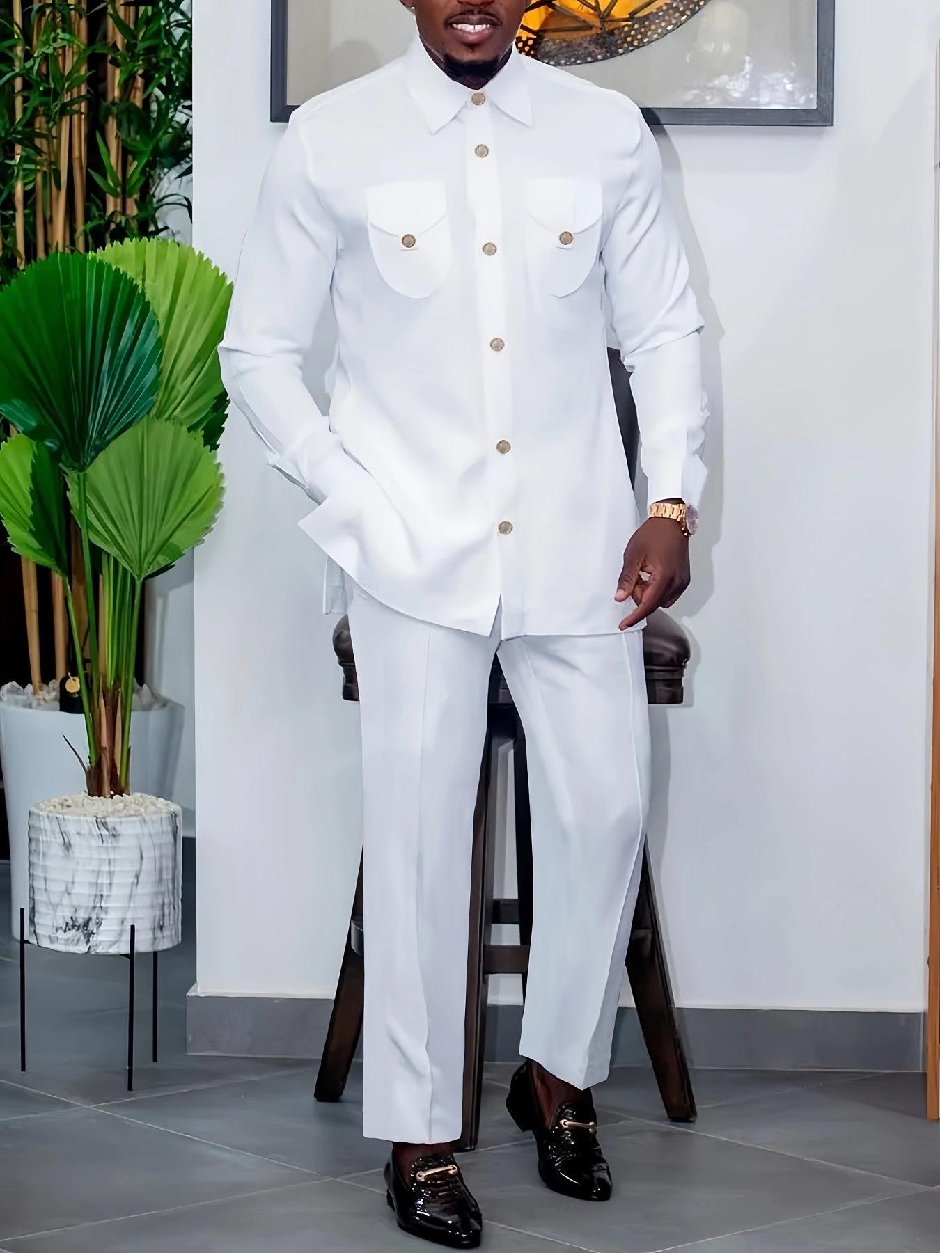2024 New Men s African Ethnic Set - Plus Size, High Quality, Stylish Design 5XL белый
2024 New Men s African Ethnic Set - Plus Size, High Quality, Stylish Design 5XL белый