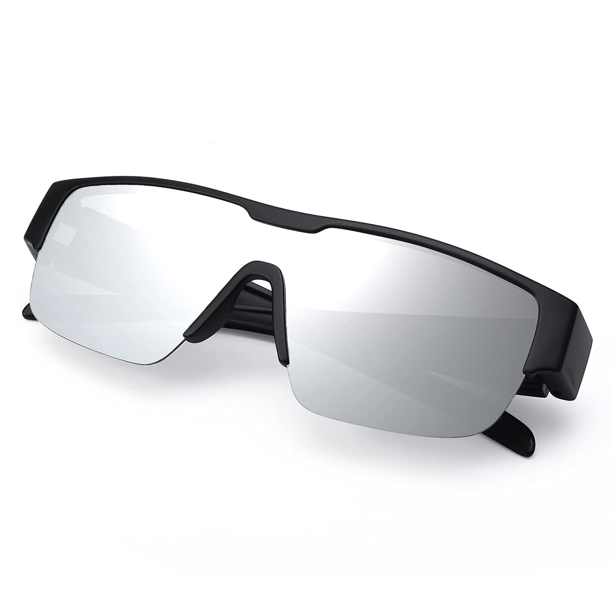 Polarized Sunglasses Lightweight TR90 Sport Sunglasses with Polarized Lenses for UV Protection Prevents Reflected Bright and Glare Suitable for and
Polarized Sunglasses Lightweight TR90 Sport Sunglasses with Polarized Lenses for UV Protection Prevents Reflected Bright and Glare Suitable for and