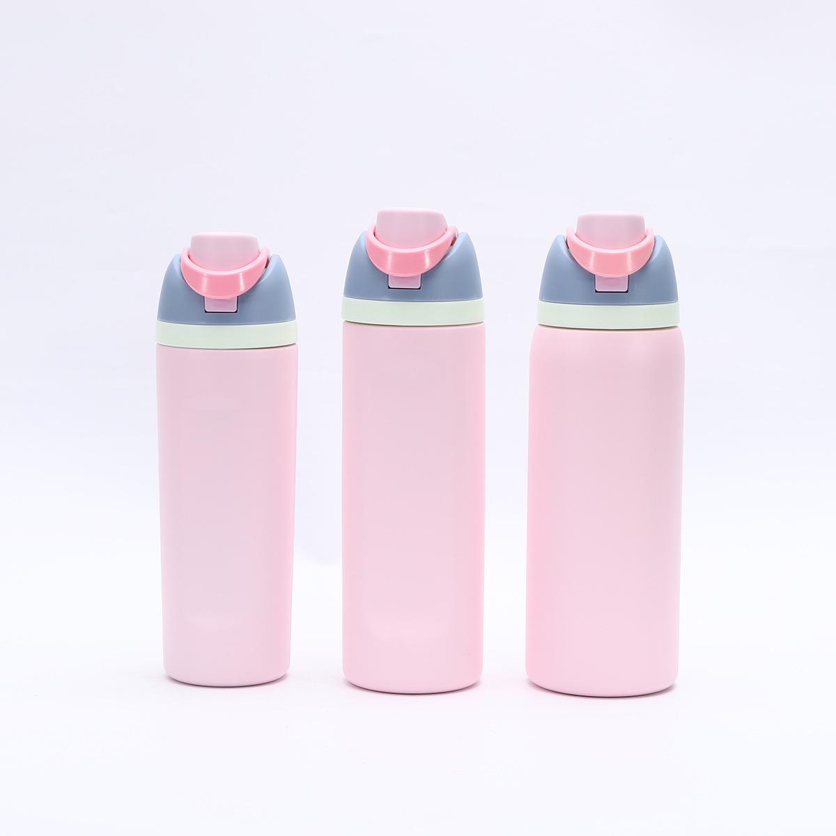 Double-Drink Lid Stainless Steel Insulated Sports Cup with Straw, Large Capacity, Flip-Top, Carry Rope 16oz
Double-Drink Lid Stainless Steel Insulated Sports Cup with Straw, Large Capacity, Flip-Top, Carry Rope 16oz