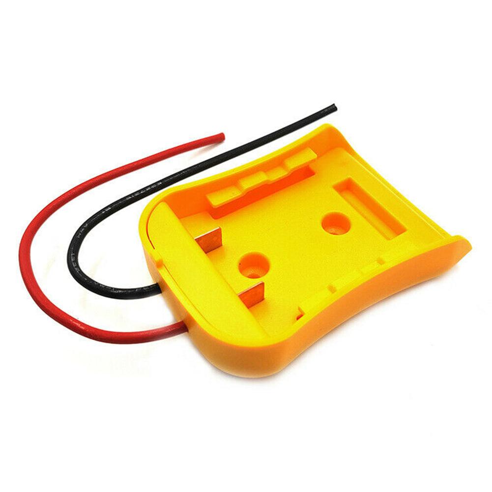 Diy Battery Adapter With Fixing Screw Holes Compatible For 20v/18v Dcb Battery Series Power Connector Without Battery Yellow
Diy Battery Adapter With Fixing Screw Holes Compatible For 20v/18v Dcb Battery Series Power Connector Without Battery Yellow