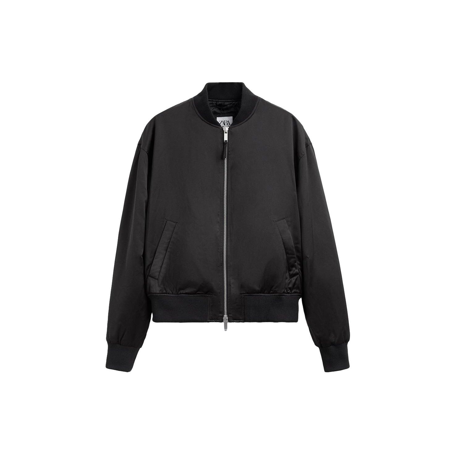 Zara Solid Color Baseball Collar Zip Long Sleeve Jacket Men Jacket Black 05070304800-33 M
Zara Solid Color Baseball Collar Zip Long Sleeve Jacket Men Jacket Black 05070304800-33 M