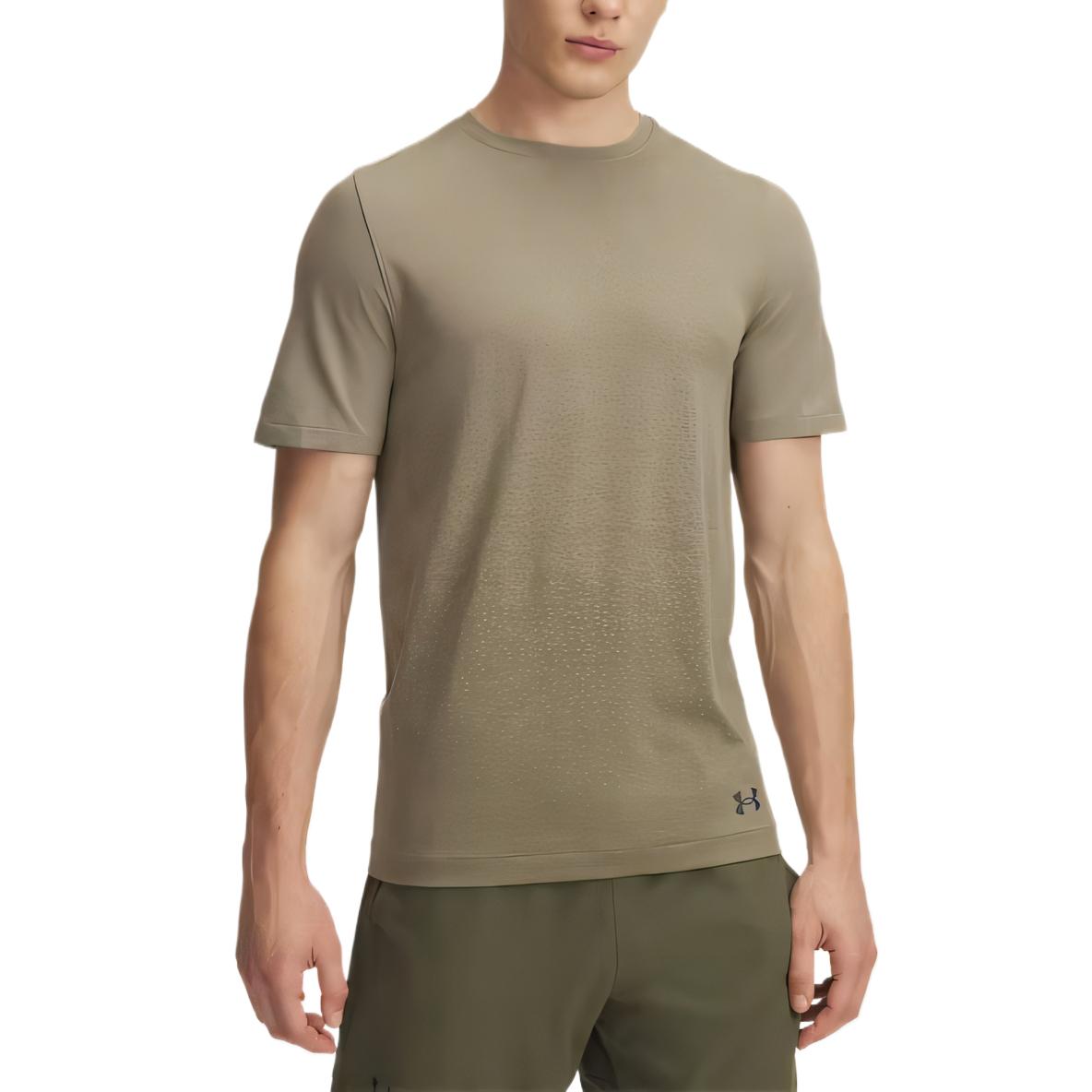 Under Armour Vanish Elite Бесшовный переход Удобный Приятный к коже Модный Простой Влагоотводящий Футболка с коротким рукавом Мужские футболки Хаки 1385805-299 L
Under Armour Vanish Elite Бесшовный переход Удобный Приятный к коже Модный Простой Влагоотводящий Футболка с коротким рукавом Мужские футболки Хаки 1385805-299 L