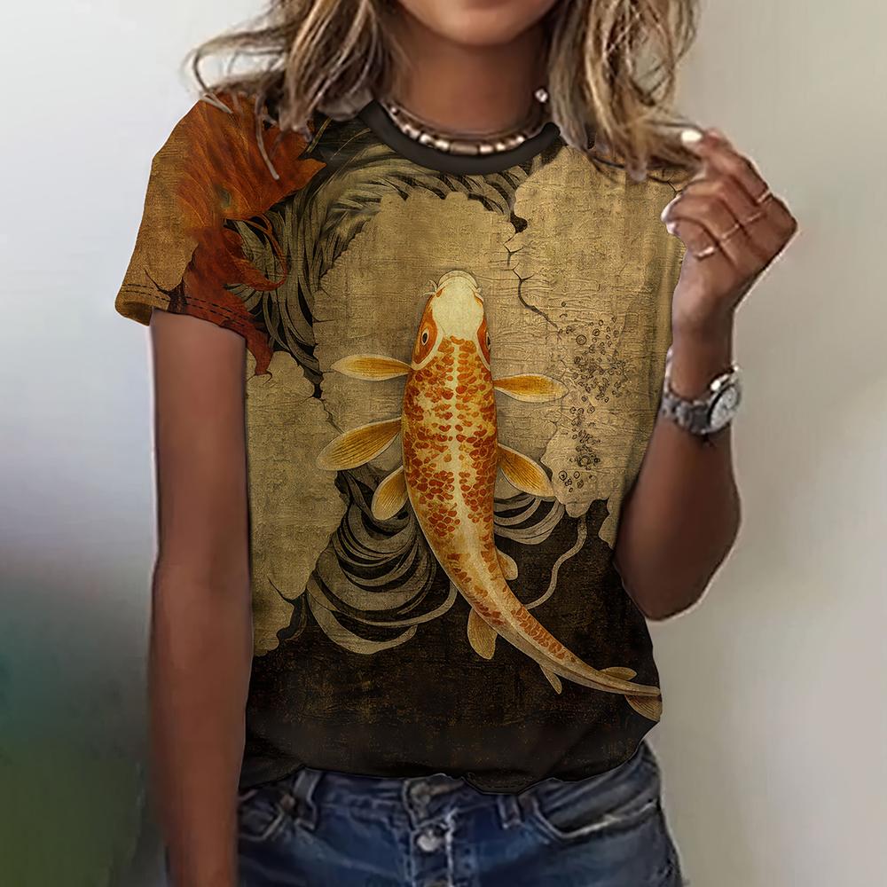 Vintage Animals Print Women s T Shirts Summer Tees Retro Short Sleeves Pullover Casual Streetwear Tops Oversized Female Clothing S
Vintage Animals Print Women s T Shirts Summer Tees Retro Short Sleeves Pullover Casual Streetwear Tops Oversized Female Clothing S