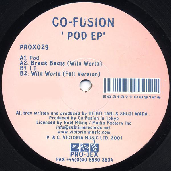 12inch Record CO-FUSION - Pod EP PROX029 Pro-Jex 2001 UK Dance & Electronica Used
12inch Record CO-FUSION - Pod EP PROX029 Pro-Jex 2001 UK Dance & Electronica Used