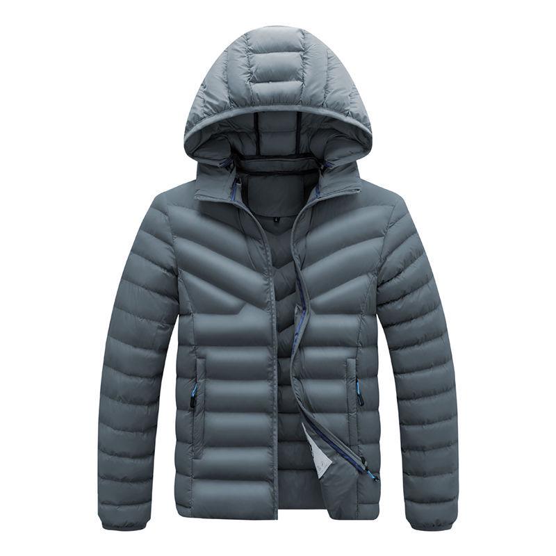 Men s Lightweight Hooded Cotton Jacket for Autumn/Winter - Stylish Outdoor Warm Coat L темно-сірий
Men s Lightweight Hooded Cotton Jacket for Autumn/Winter - Stylish Outdoor Warm Coat L темно-сірий