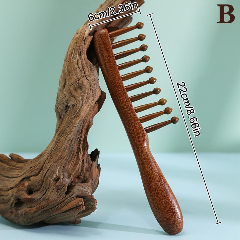 Natural Wooden Comb Meridian Massage Anti-Static No-Snags Wide Tooth Comb For Women Girl Straight Curly Hair
Natural Wooden Comb Meridian Massage Anti-Static No-Snags Wide Tooth Comb For Women Girl Straight Curly Hair
