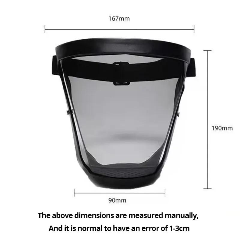 Full-Face Transparent Protection Mask with Adjustable BuckleReusable and Heat-Resistant Facial Shield for Safety in Work Out чорний
Full-Face Transparent Protection Mask with Adjustable BuckleReusable and Heat-Resistant Facial Shield for Safety in Work Out чорний