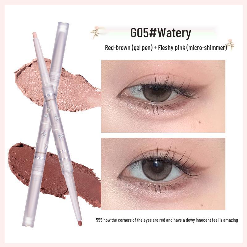 FLORTTE/Flower Knows Двусторонняя 3D гелевая ручка для эгьё-саль и подводки
FLORTTE/Flower Knows Двусторонняя 3D гелевая ручка для эгьё-саль и подводки