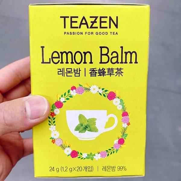Teazen Lemon Balm Tea 1.2g x 20
Teazen Lemon Balm Tea 1.2g x 20