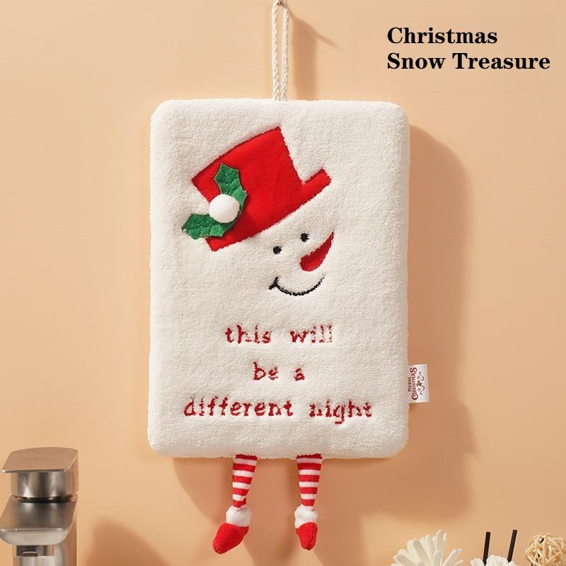 New Christmas Hand Towel Hanging Thick Coral Fleece Kitchen Absorbent Quick Dry Cloth Cartoon Design белый
New Christmas Hand Towel Hanging Thick Coral Fleece Kitchen Absorbent Quick Dry Cloth Cartoon Design белый