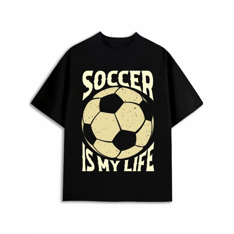 European sizes Soccer Life Tee for Men Comfort Colors Tshirt Black New Summer Printed T-Shirts, Fashionable And Trendy Comfortable S чёрный
European sizes Soccer Life Tee for Men Comfort Colors Tshirt Black New Summer Printed T-Shirts, Fashionable And Trendy Comfortable S чёрный