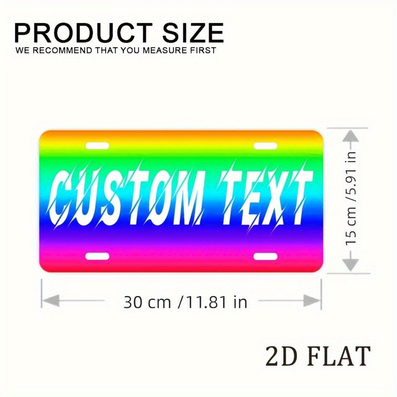 Personalized Aluminum Sign Custom Text Logo Plaque Metal Wall Art Decor Waterproof білий
Personalized Aluminum Sign Custom Text Logo Plaque Metal Wall Art Decor Waterproof білий