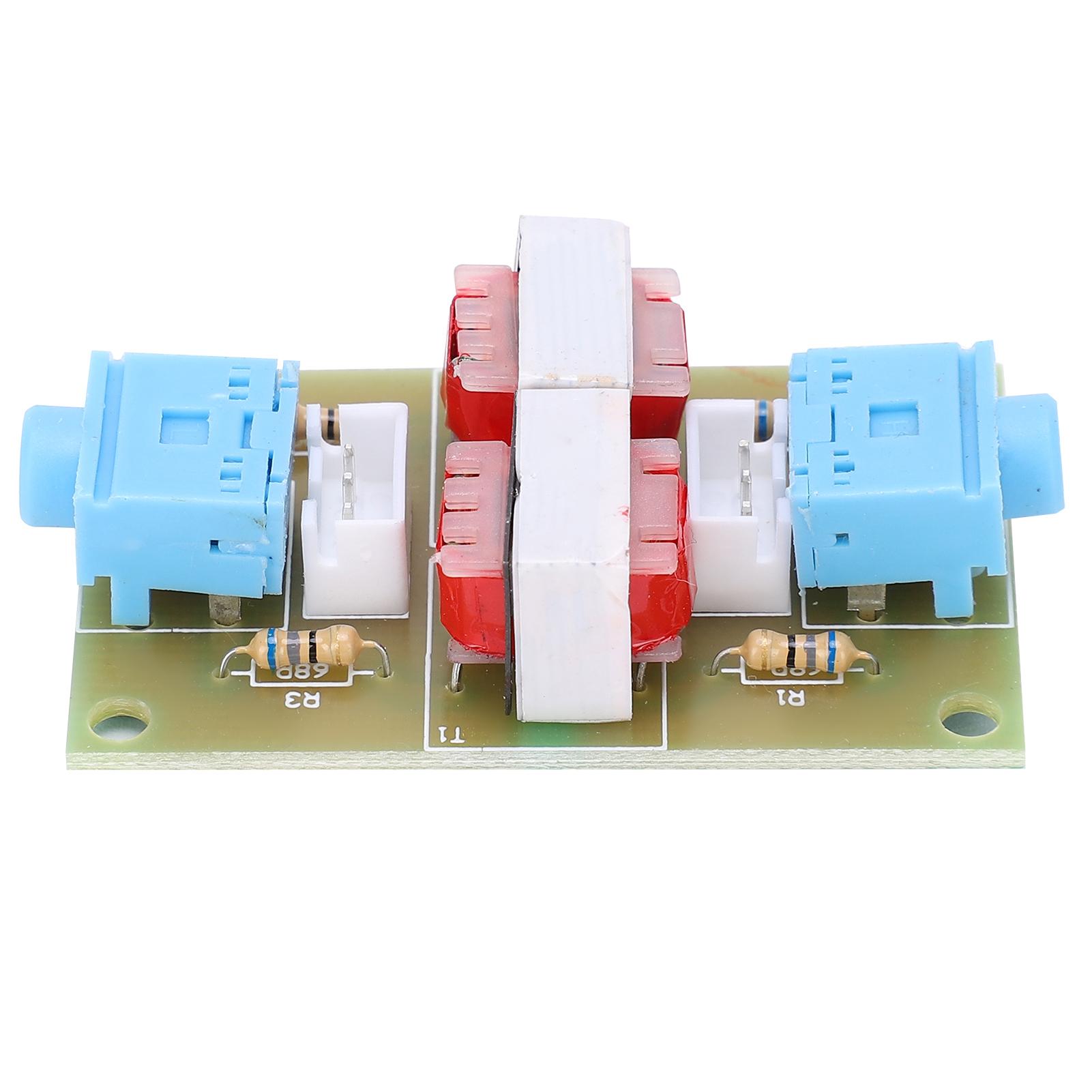 Stereo Audio Isolator Module Common Ground Anti Interference Sign Noise Isolation Board XHM372
Stereo Audio Isolator Module Common Ground Anti Interference Sign Noise Isolation Board XHM372