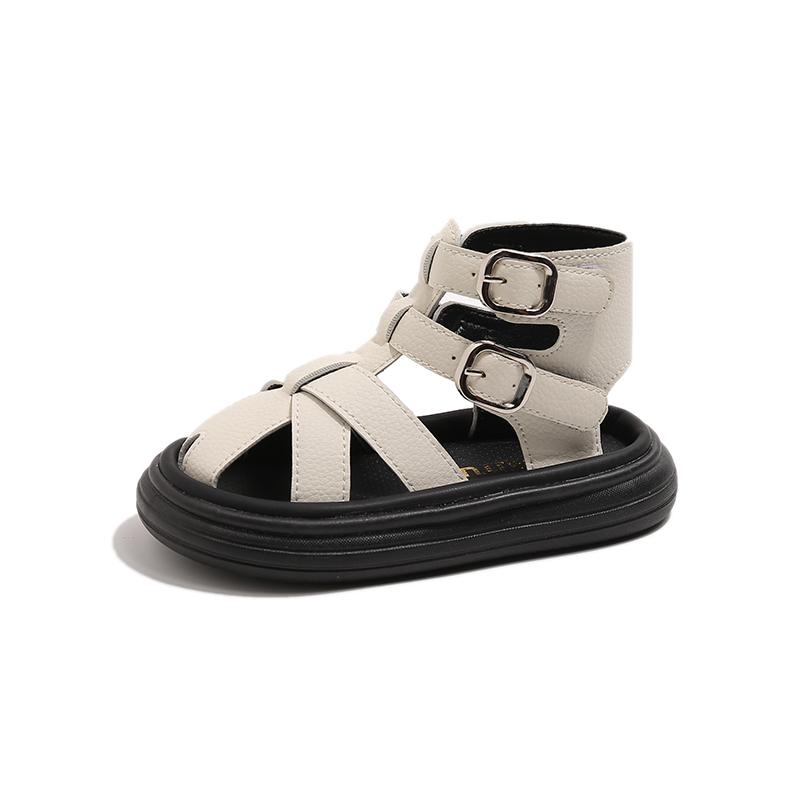 High-top Roman sandals for girls, new summer genuine leather princess shoes, Korean style versatile and fashionable beach shoes 26
High-top Roman sandals for girls, new summer genuine leather princess shoes, Korean style versatile and fashionable beach shoes 26