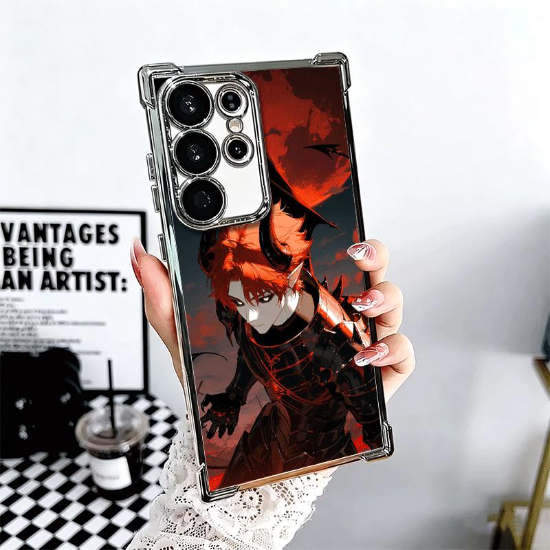 Devil Bad Boy Anime Style Plating Phone Case For Samsung Galaxy S24 S25 FE S26 Edge S23 Ultra S22 S21 Plus S20 Anti-Fall Airabag Samsung S25 Plus
Devil Bad Boy Anime Style Plating Phone Case For Samsung Galaxy S24 S25 FE S26 Edge S23 Ultra S22 S21 Plus S20 Anti-Fall Airabag Samsung S25 Plus