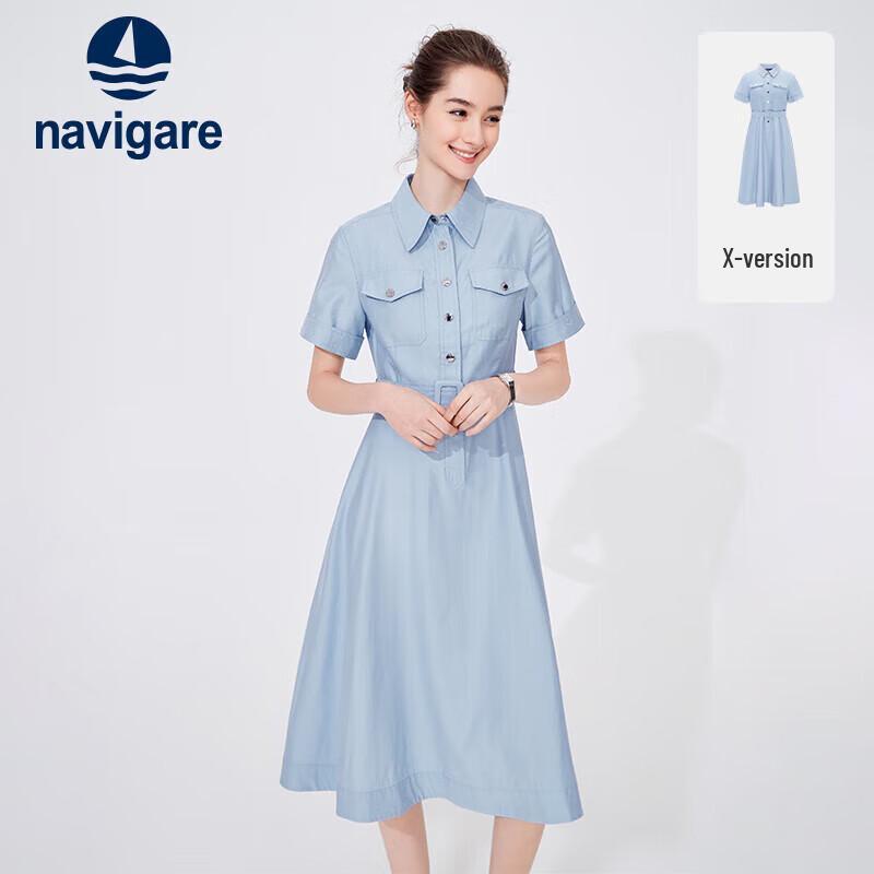 Navigare Women s Short Sleeve Shirt Midi Dress M
Navigare Women s Short Sleeve Shirt Midi Dress M