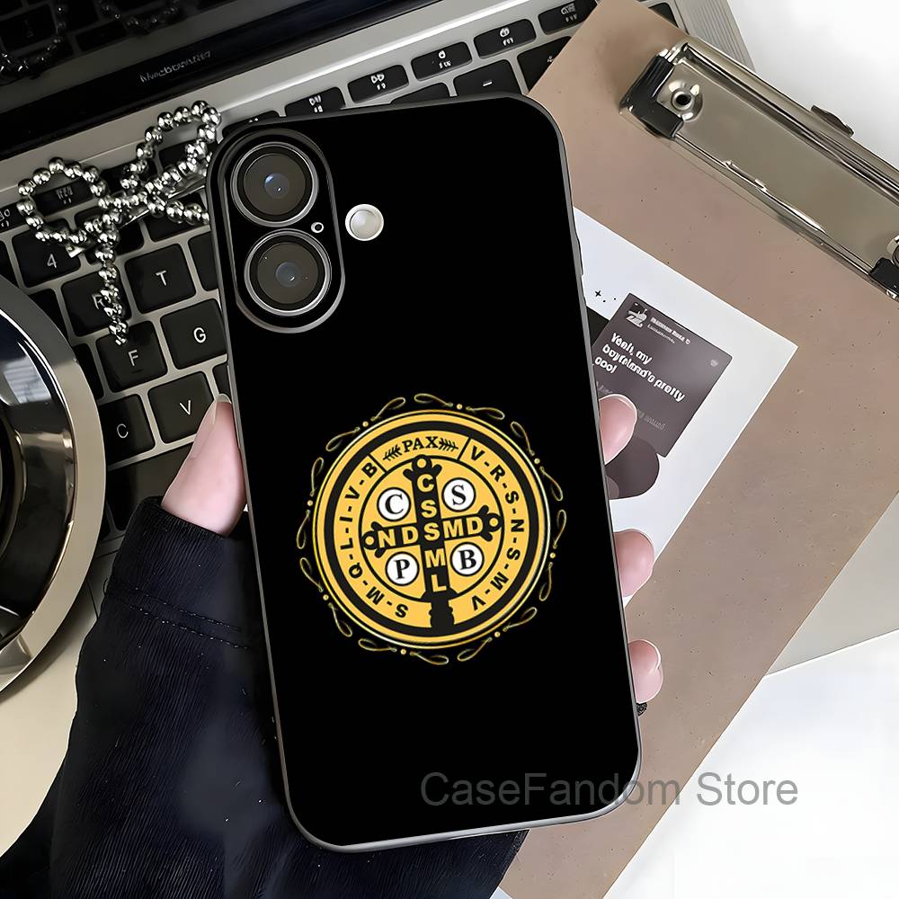 Saint Benedict OF Nursia Magnetic Wireless Charging Transparent gray Phone Case For iPhone 17,16,15,14,13,12,11,Pro,Max,Plus iPhone16e
Saint Benedict OF Nursia Magnetic Wireless Charging Transparent gray Phone Case For iPhone 17,16,15,14,13,12,11,Pro,Max,Plus iPhone16e