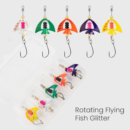 5Pcs 5CM/4G Spinner Blade Lure with Hook Hard Metal Spinnerbait 360 Degrees Rotating Sequin Lure Saltwater Freshwater Walleye Bass Fishing Accessories A
5Pcs 5CM/4G Spinner Blade Lure with Hook Hard Metal Spinnerbait 360 Degrees Rotating Sequin Lure Saltwater Freshwater Walleye Bass Fishing Accessories A