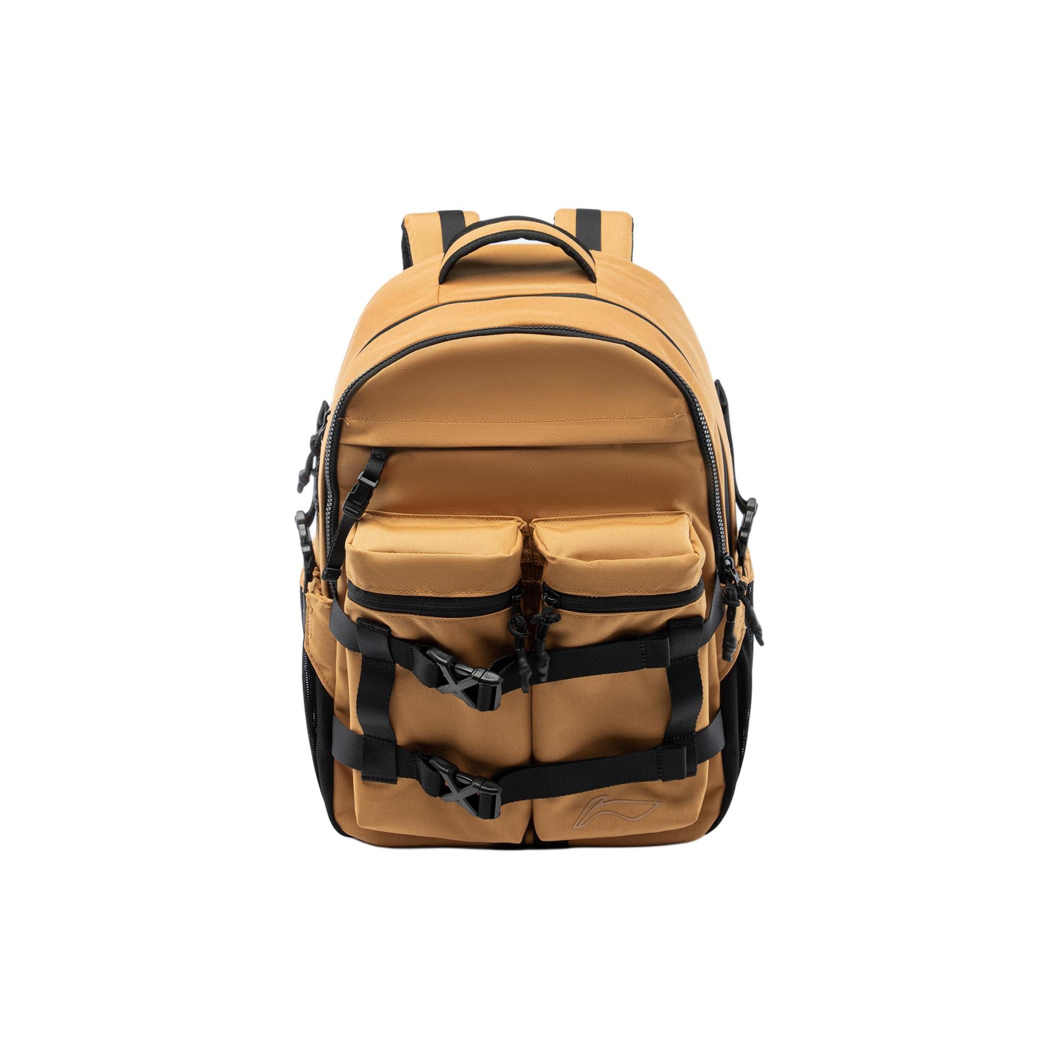 Li Ning Sports Lifestyle Series Water-Resistant Zipper Backpack With Built-In Pockets Unisex Backpack Khaki ABSU159-2 Khaki
Li Ning Sports Lifestyle Series Water-Resistant Zipper Backpack With Built-In Pockets Unisex Backpack Khaki ABSU159-2 Khaki