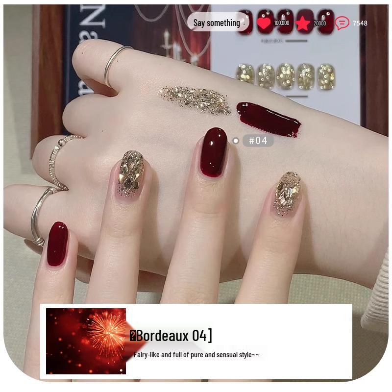 Набор гель-лаков для ногтей Enni s Bordeaux Manor: Осенне-зимняя коллекция нейл-арта Red Flash.
Набор гель-лаков для ногтей Enni s Bordeaux Manor: Осенне-зимняя коллекция нейл-арта Red Flash.