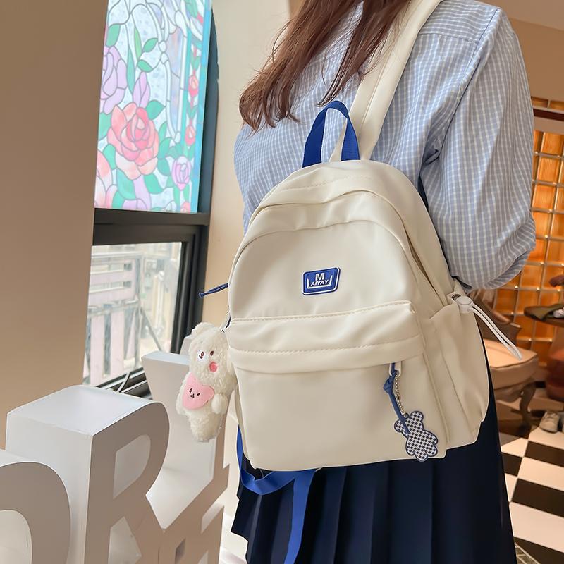 Студенческий книжный мешок Кампус Школьный рюкзак Большой емкости Рюкзак