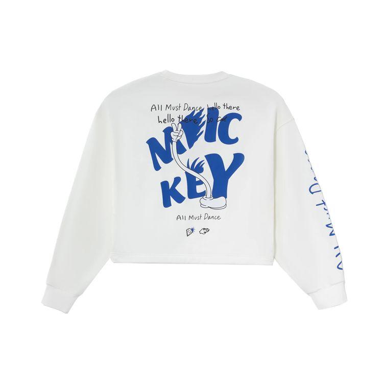 Li Ning X Disney Collaboration Sports Fashion Series Cartoon Pattern Letter Print Short Round Neck Long Sleeve Hoody Women sweatshirt AWDS542-1 XL
Li Ning X Disney Collaboration Sports Fashion Series Cartoon Pattern Letter Print Short Round Neck Long Sleeve Hoody Women sweatshirt AWDS542-1 XL