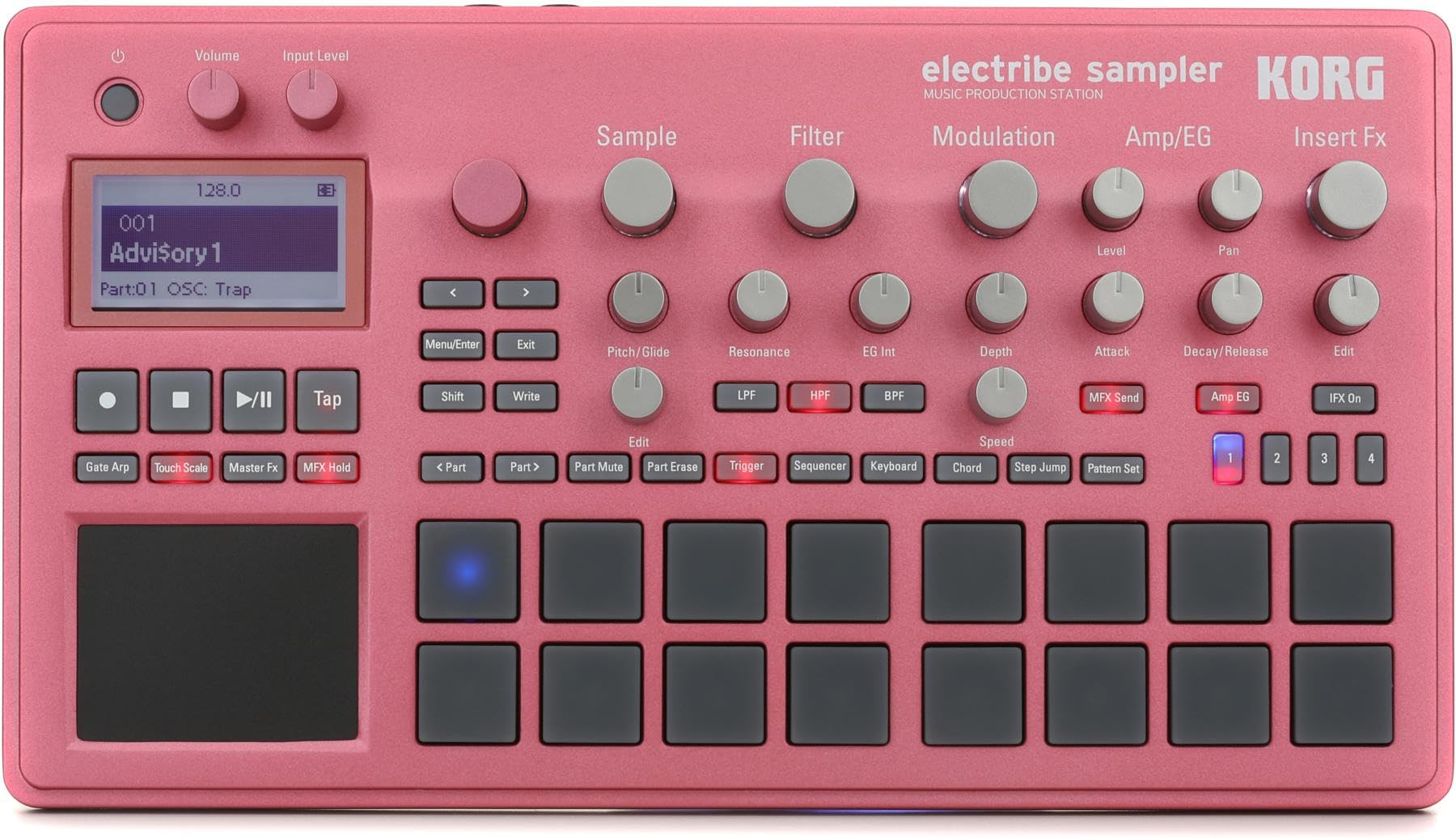 KORG Sampler Sequencer electribe sampler electribe2S Electribe Metallic Red Ideal for dance music music production live performance Works with Ableton
KORG Sampler Sequencer electribe sampler electribe2S Electribe Metallic Red Ideal for dance music music production live performance Works with Ableton