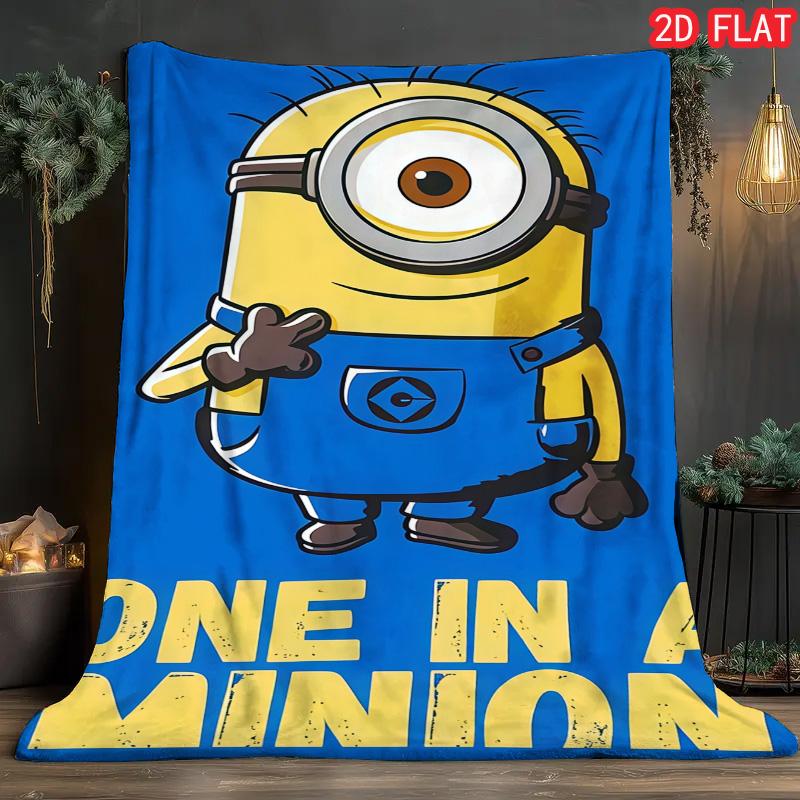 Lovely Minions Pattern Soft Flannel Blanket Lightweight Warm Throw Blanket for Nursery Bed Couch Office Home Decor Gift Idea 75x90cm
Lovely Minions Pattern Soft Flannel Blanket Lightweight Warm Throw Blanket for Nursery Bed Couch Office Home Decor Gift Idea 75x90cm