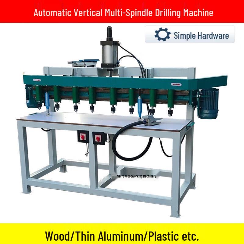 Pneumatic Vertical Multi-Spindle Drill Press CN plug (adapter included)
Pneumatic Vertical Multi-Spindle Drill Press CN plug (adapter included)