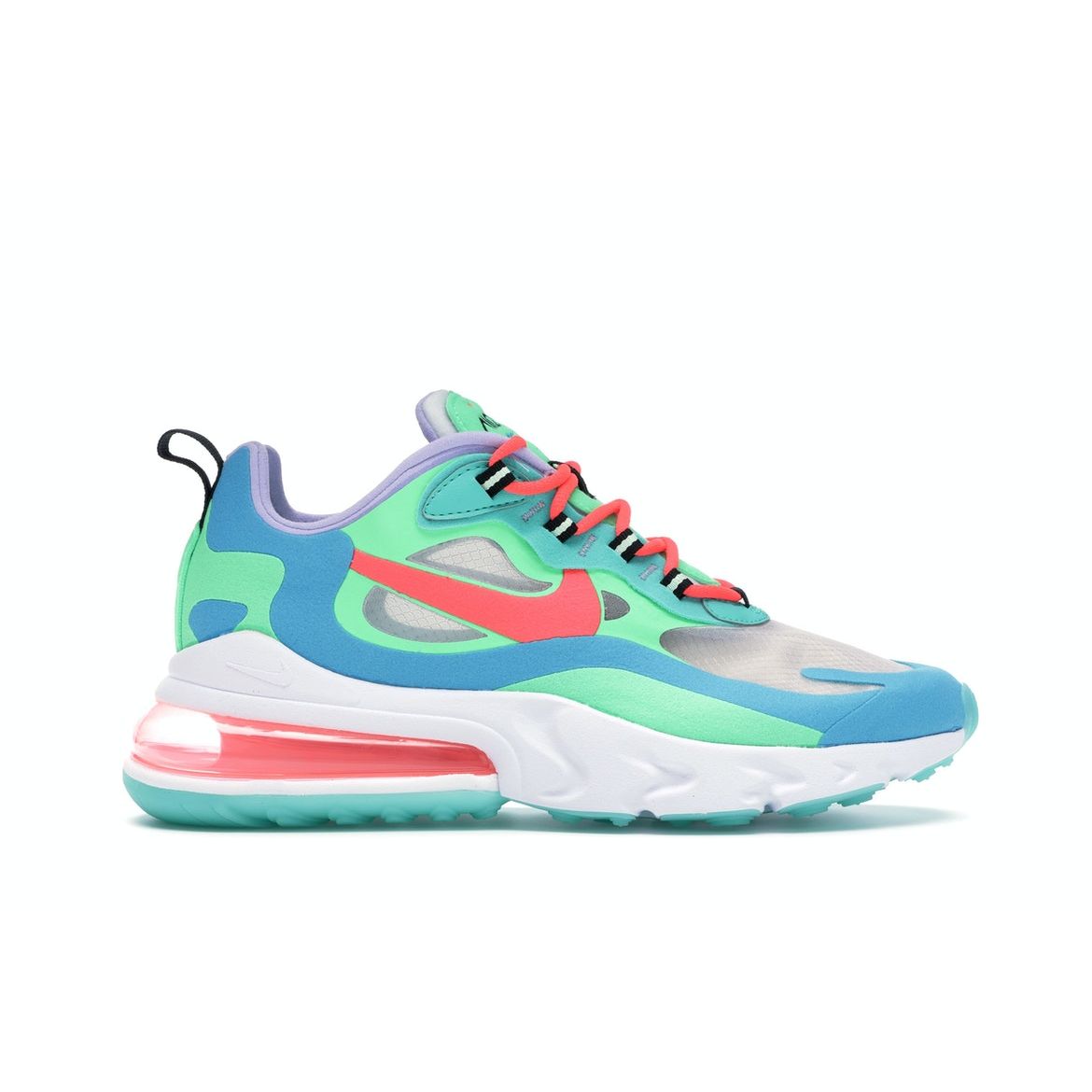 Женские кроссовки Nike Air Max 270 React Electro Green Lagoon Flash-Crimson-Blue-Lagoon AT6174-300
Женские кроссовки Nike Air Max 270 React Electro Green Lagoon Flash-Crimson-Blue-Lagoon AT6174-300