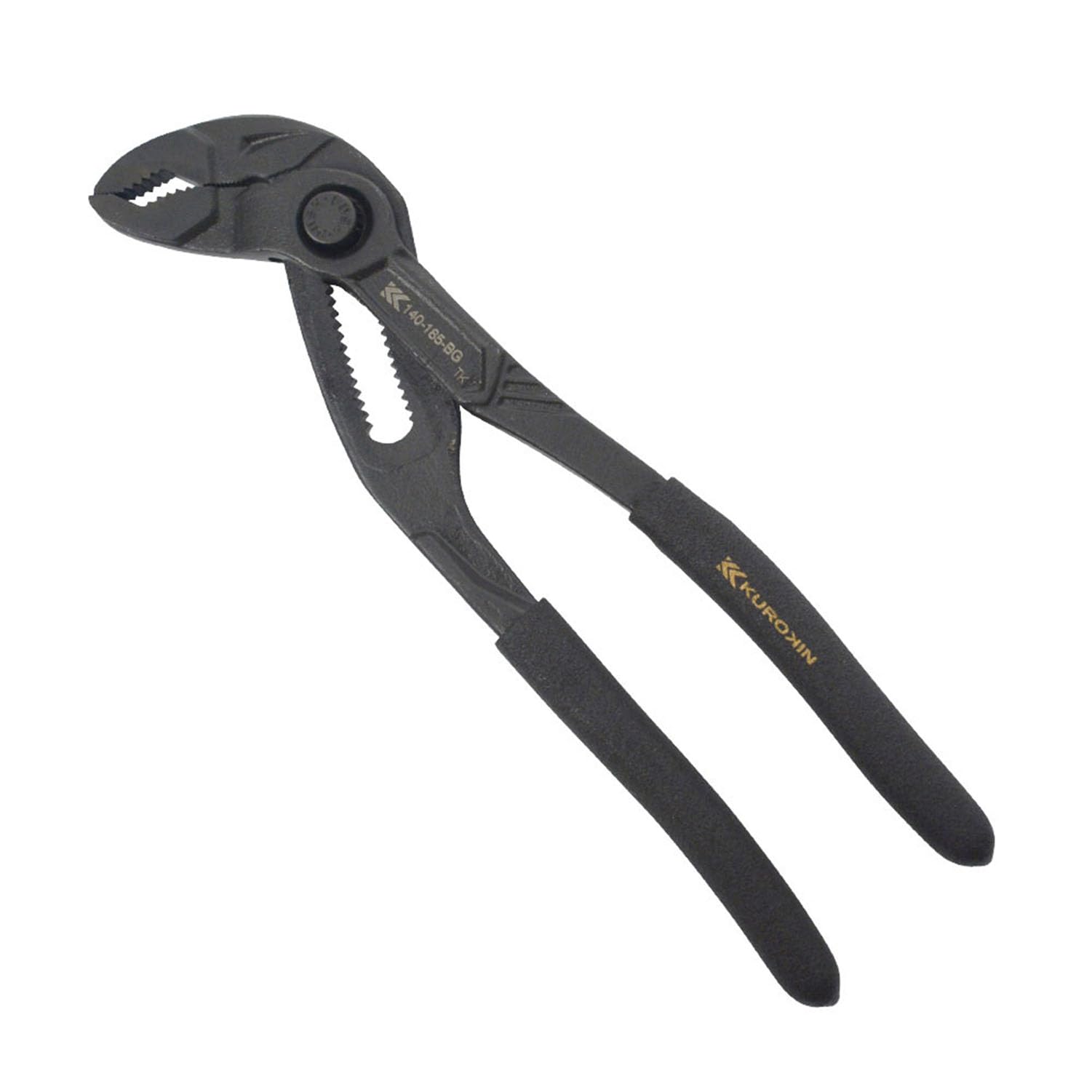 Fujiya Quick Water Pump Black and Total Length Opening Pliers, Gold, 185mm, 30mm, 140-185-BG
Fujiya Quick Water Pump Black and Total Length Opening Pliers, Gold, 185mm, 30mm, 140-185-BG