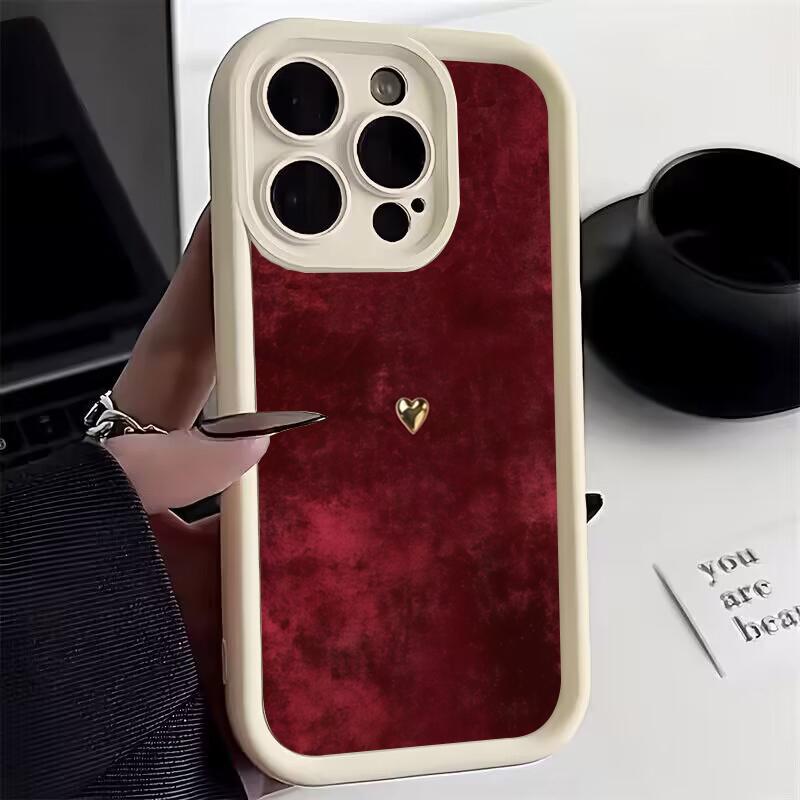 Wine Red Suede Gold Heart Leopard Phone Case For Samsung S25 S24 Ultra S23 Ultra S22 S21 S20 Plus Note 20 S24FE S23FE Cover Note 20
Wine Red Suede Gold Heart Leopard Phone Case For Samsung S25 S24 Ultra S23 Ultra S22 S21 S20 Plus Note 20 S24FE S23FE Cover Note 20
