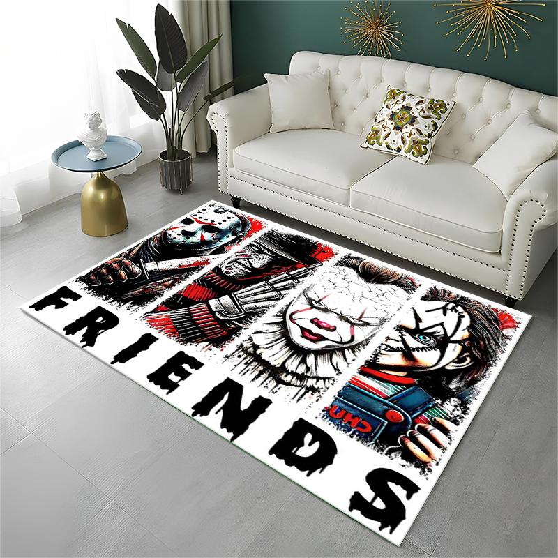 Horror Movie Character Chucky S-Scream Cartoon Carpet Rug for Playroom Bedroom Living Room Sofa Home Decor,Area Rug Non-slip 40x60cm
Horror Movie Character Chucky S-Scream Cartoon Carpet Rug for Playroom Bedroom Living Room Sofa Home Decor,Area Rug Non-slip 40x60cm
