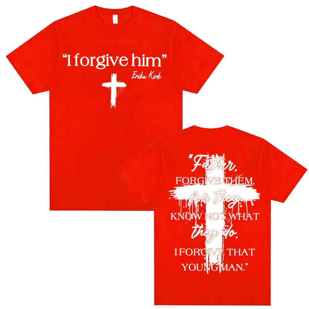 2026 New I Forgive Him Erica Kirk Charlie Graphic Tshirt High Quality Fashion Casual Breathable Mens Team Neck Print Tshirt S
2026 New I Forgive Him Erica Kirk Charlie Graphic Tshirt High Quality Fashion Casual Breathable Mens Team Neck Print Tshirt S