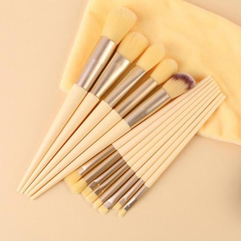 13шт профессиональный набор кистей для макияжа Beauty Foundation Concealer Кисть для макияжа жёлтый
13шт профессиональный набор кистей для макияжа Beauty Foundation Concealer Кисть для макияжа жёлтый