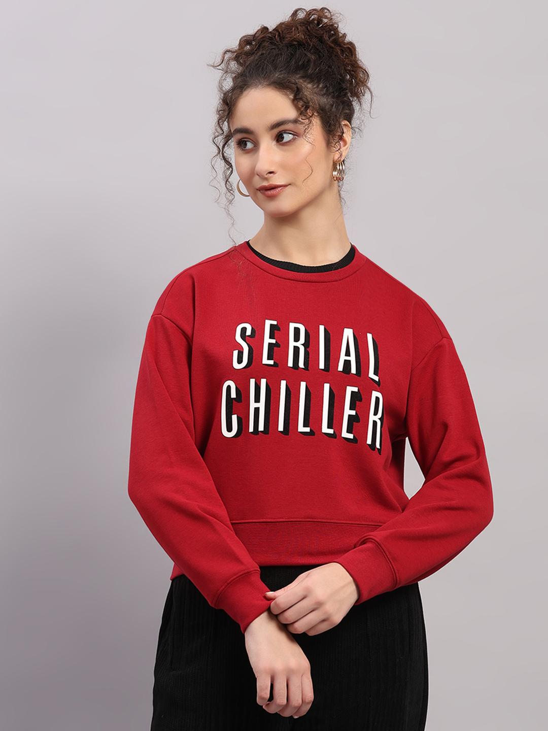 Monte Carlo Women Round Neck Full Sleeve Sweatshirt XL малиновий
Monte Carlo Women Round Neck Full Sleeve Sweatshirt XL малиновий